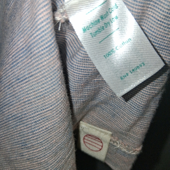 Marine Layer Space Dye Split Neck Short Sleeve Polo Shirt - size XL - Picture 5 of 7